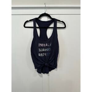 Lululemon Inhale Exhale Repeat Racerback Tank Size 4